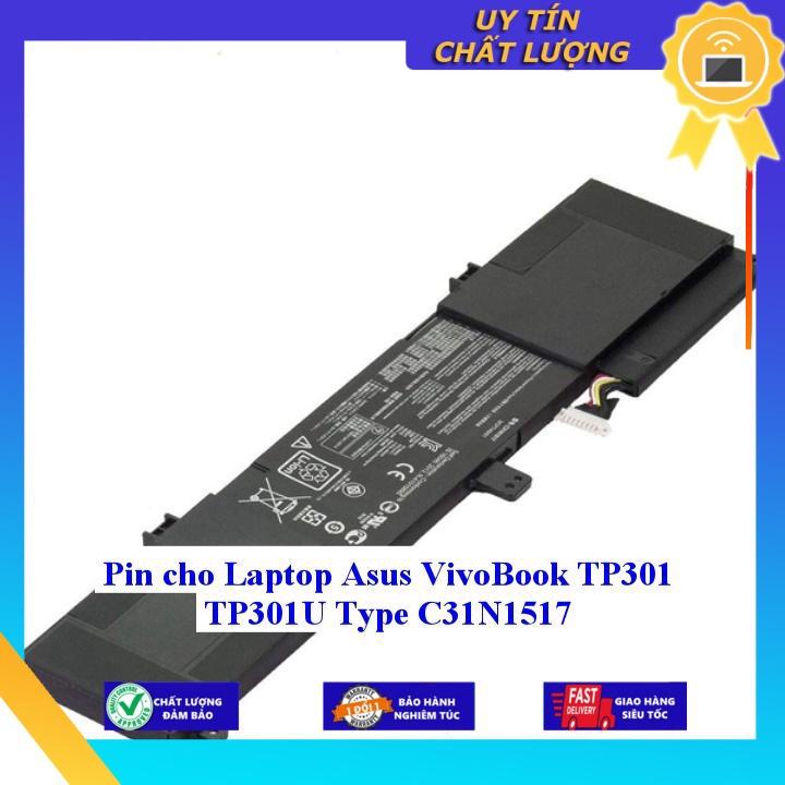 Pin cho Laptop Asus VivoBook TP301 TP301U Type C31N1517 - Hàng Nhập Khẩu New Seal