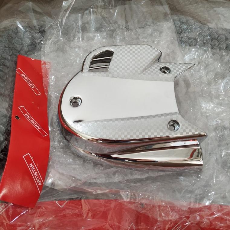 Ốp Lốc Máy, Lóc Nồi Nhỏ Dành Cho Honda SH Mode 2013, 2014, 2015, 2016, 2017, 2018, 2019 Crom, Chrome