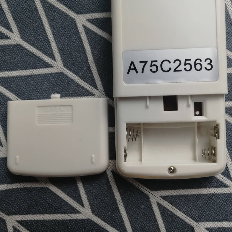 Điều Khiển Điều Hòa Panasonic Nút Tròn 2 Chiều-Remote Máy Lạnh Panasonic