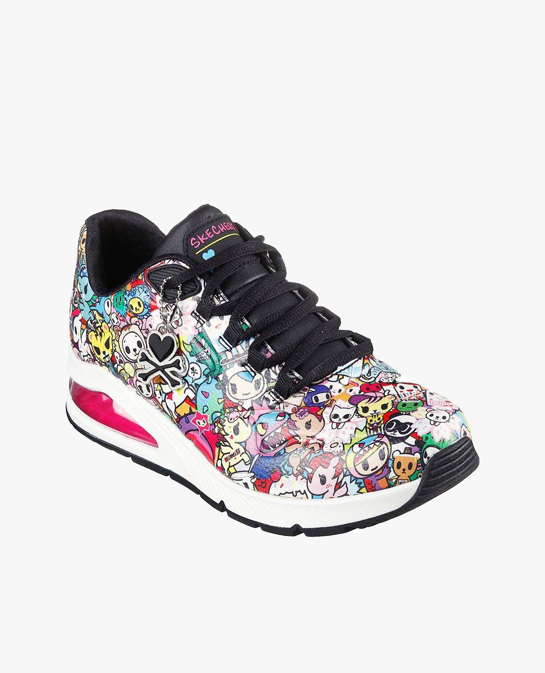 SKECHERS - Giày thể thao nữ cổ thấp tokidoki Uno 2 155226