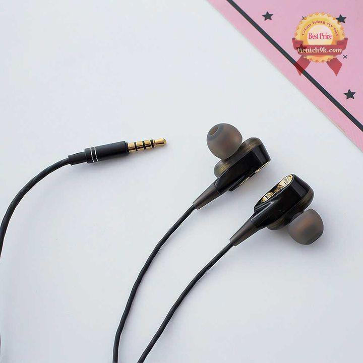 Tai nghe có mic nhét tai AHS-Q18 HiFi | Tai nghe in ear 4 chip AHS Q18