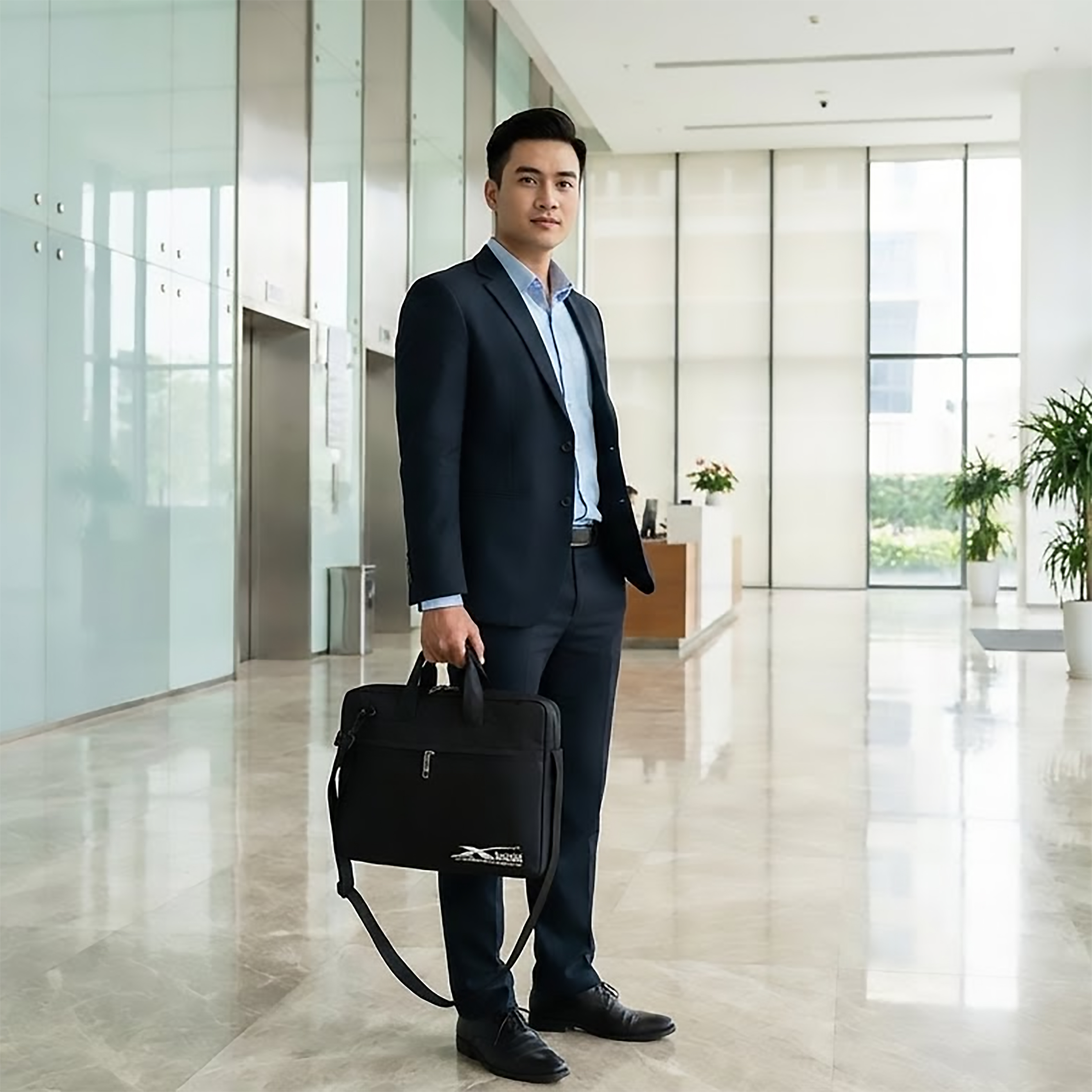 Túi Đựng Laptop Xbags Elegant Xb 4201, Cặp Đựng Laptop Chống Sốc, Chống Nước, Chống Thấm Hiệu Quả