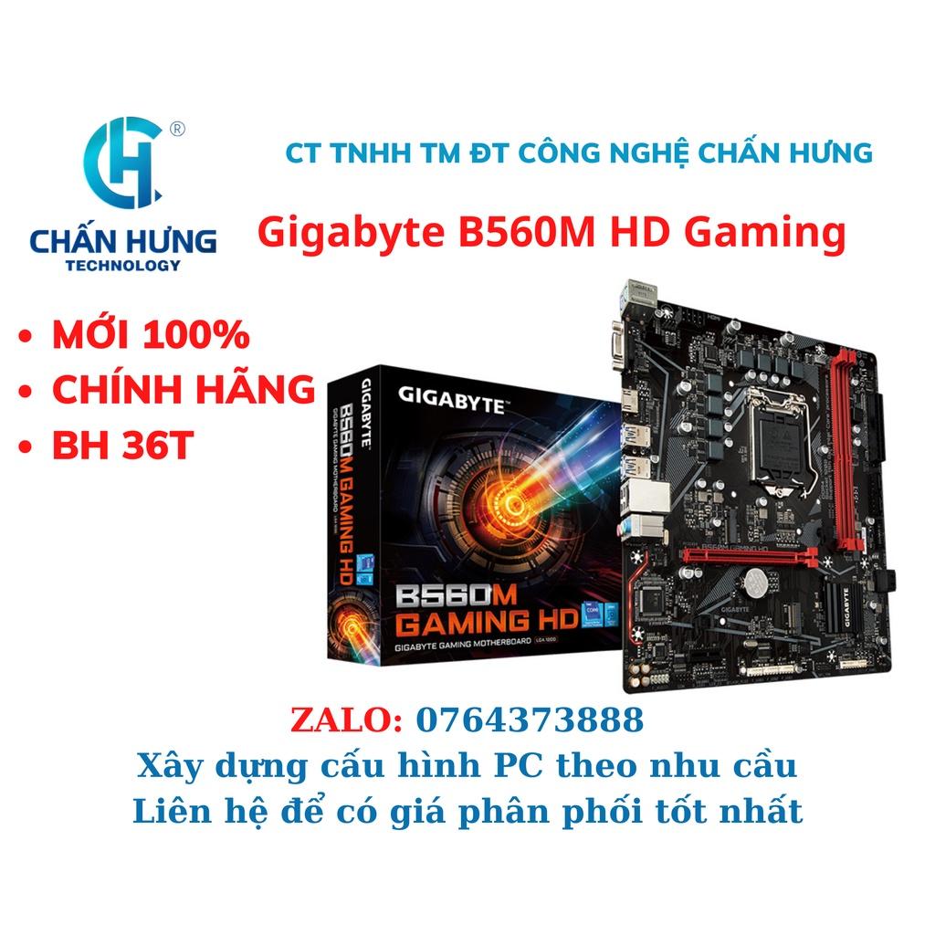 Mainboard GIGABYTE B560M GAMING HD - HÀNG CHÍNH HÃNG