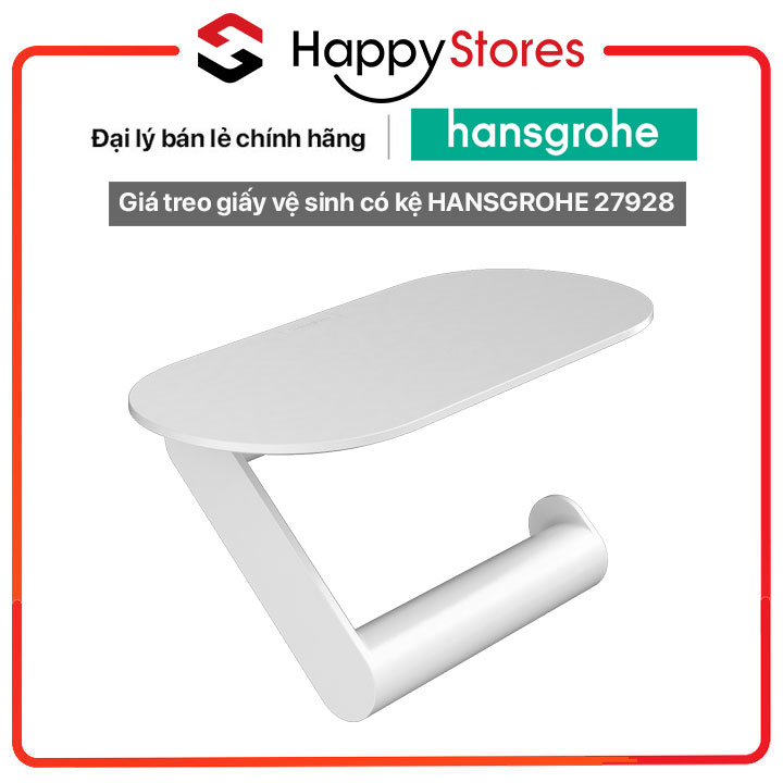 Giá treo giấy vệ sinh có kệ HANSGROHE 27928 - Hàng chính hãng