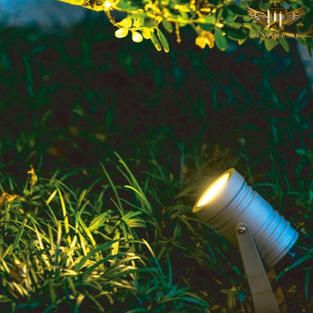 Đèn cắm cỏ sân vườn nhôm đúc, RSV DT LIGHT chống nước chuẩn ip ráp màu theo yêu cầu, đèn rọi lùm cao cấp - 5w