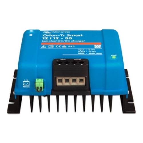 Bộ dual battery Orion-Tr Smart 12/12-30A Isolated DC/DC charger công suất 360W của thương hiệu Victron Energy
