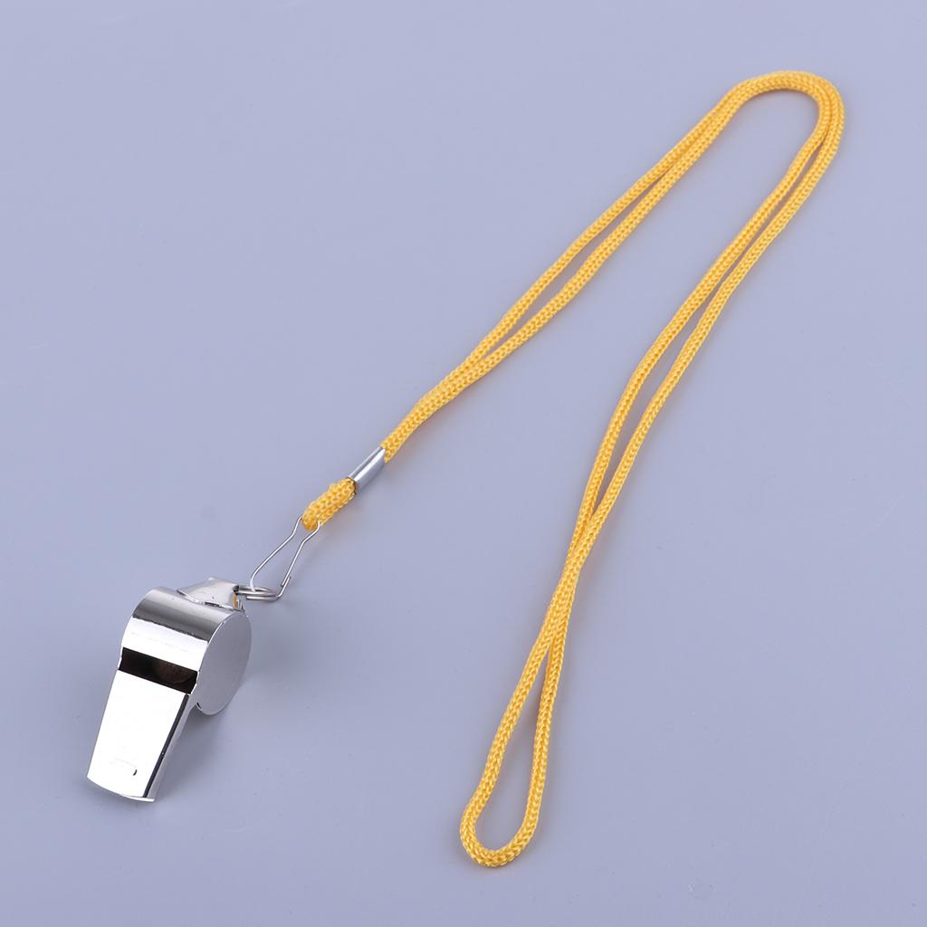 Yellow ABS Whistles Emergency Referee Whistle for Sports Coaches Training
