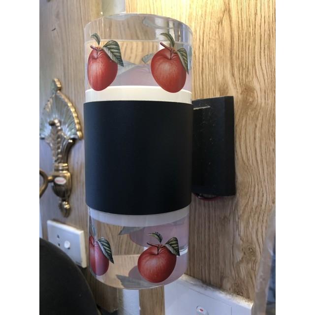 Ảnh thật - Đèn tường 2 đầu hình quả táo, đèn trang trí phòng ngủ, đèn cầu thang, đèn ban công, đèn phale