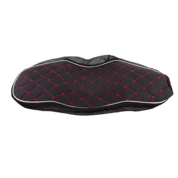 2X Black Motorcycle Electric Car Scooter Seat Cushion Protector