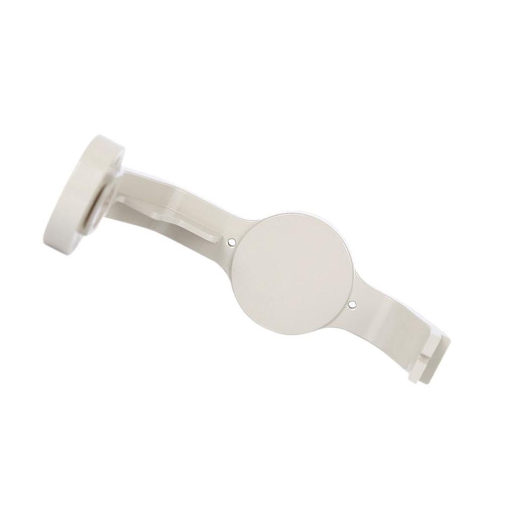 White Gimbal Roll Fixed Bracket Buckle Mount for Drone