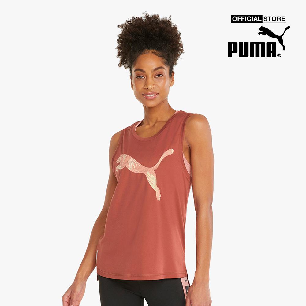 PUMA - Áo thun thể thao nữ sát nách Favourite Cat Muscle 520256