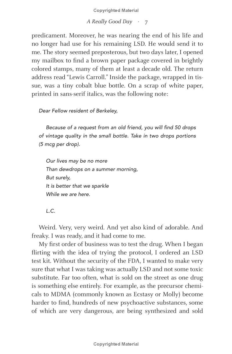 A Really Good Day: How Microdosing Made a Mega Difference in My Mood, My Marriage and My Life