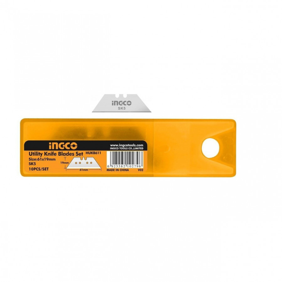 Bộ 10 dao tiện dụng Ingco HUKB611