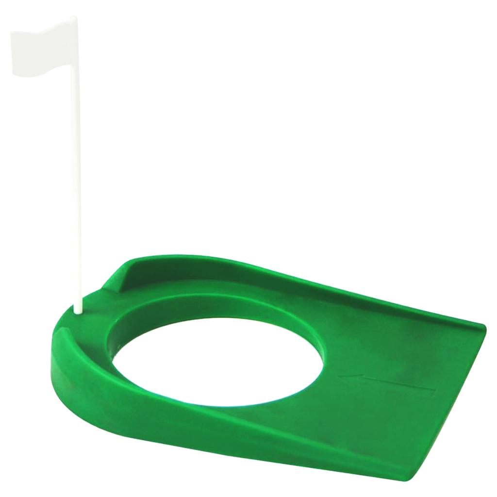 Golf Putting Hole & Flag Putting Practice Cup Practice Training Aid
