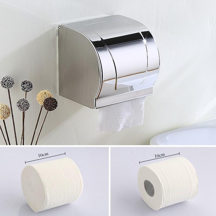 Hộp đựng giấy vệ sinh mẫu hộp kín bằng inox 304