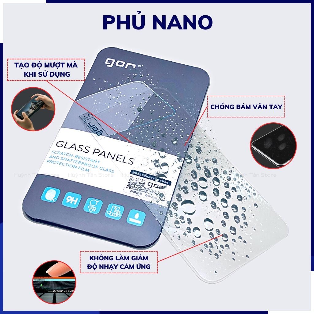 Cường lực poco x4 pro x3 pro x3 nfc trong suốt KHÔNG FULL MÀN chống bám vân tay chính hãng GOR huỳnh tân store - Hàng nhập khẩu
