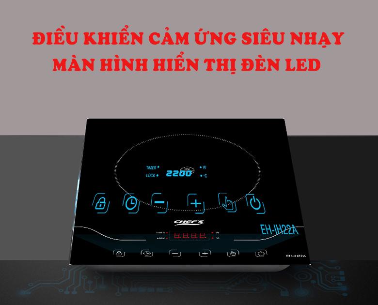 Bếp từ đơn âm Chef's EH-IH22A 2200 W - Hàng Chính Hãng