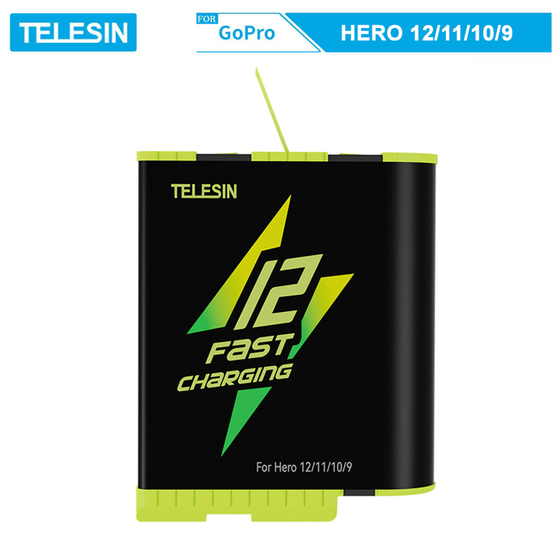 Pin sạc nhanh Telesin Fast Charging dùng cho GoPro 12/11/10/9
