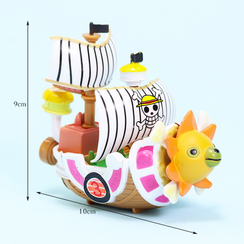 Mô Hình Thuyền Thousand Sunny Mũ Rơm Luffy One Piece (9x10 cm)