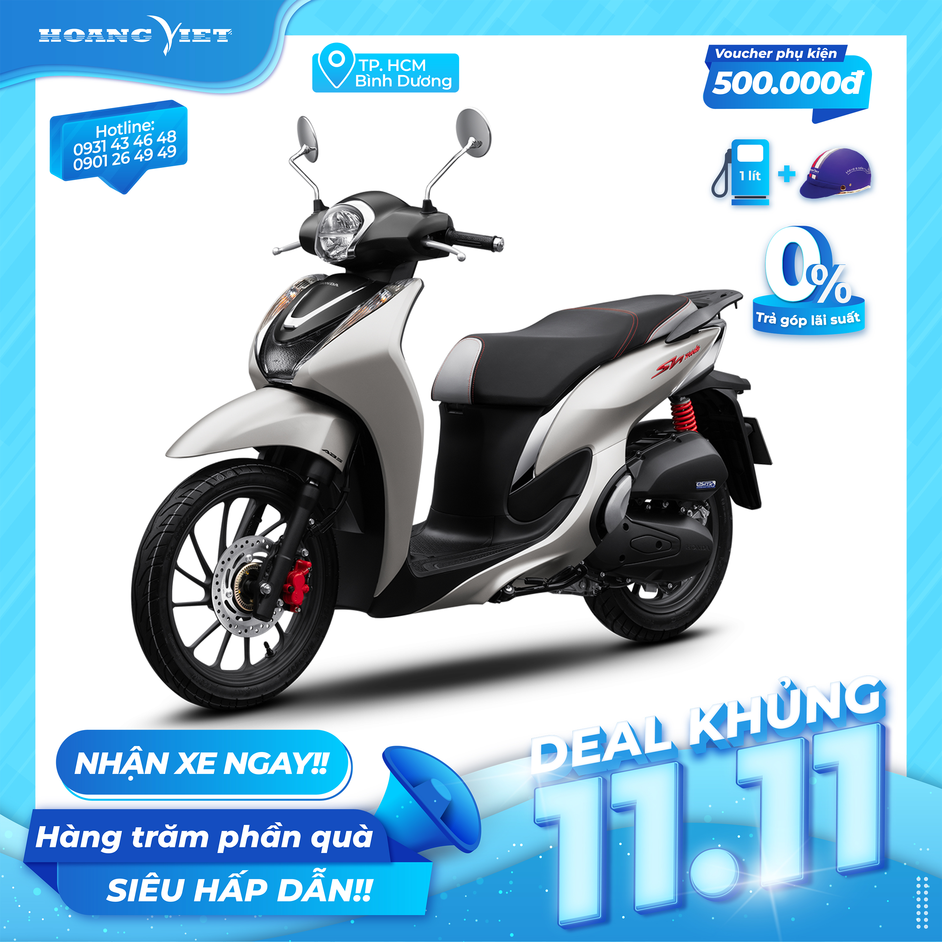 Xe Máy Honda SHMODE 2024 - Phiên Bản Đặc Biệt