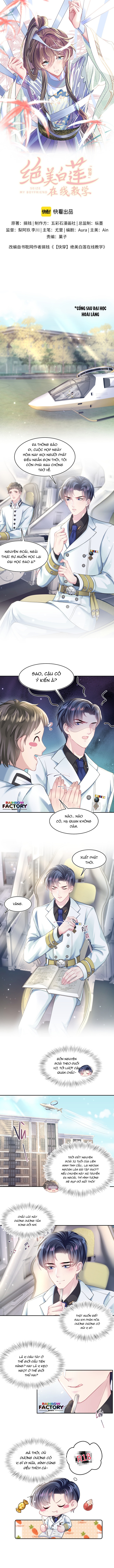 bạch liên hoa tuyệt mĩ dạy học online chapter 121 1