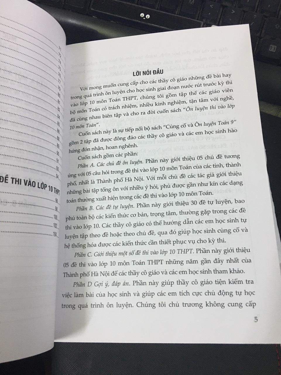 Ôn luyện thi vào lớp 10 môn Toán ( tái bản )