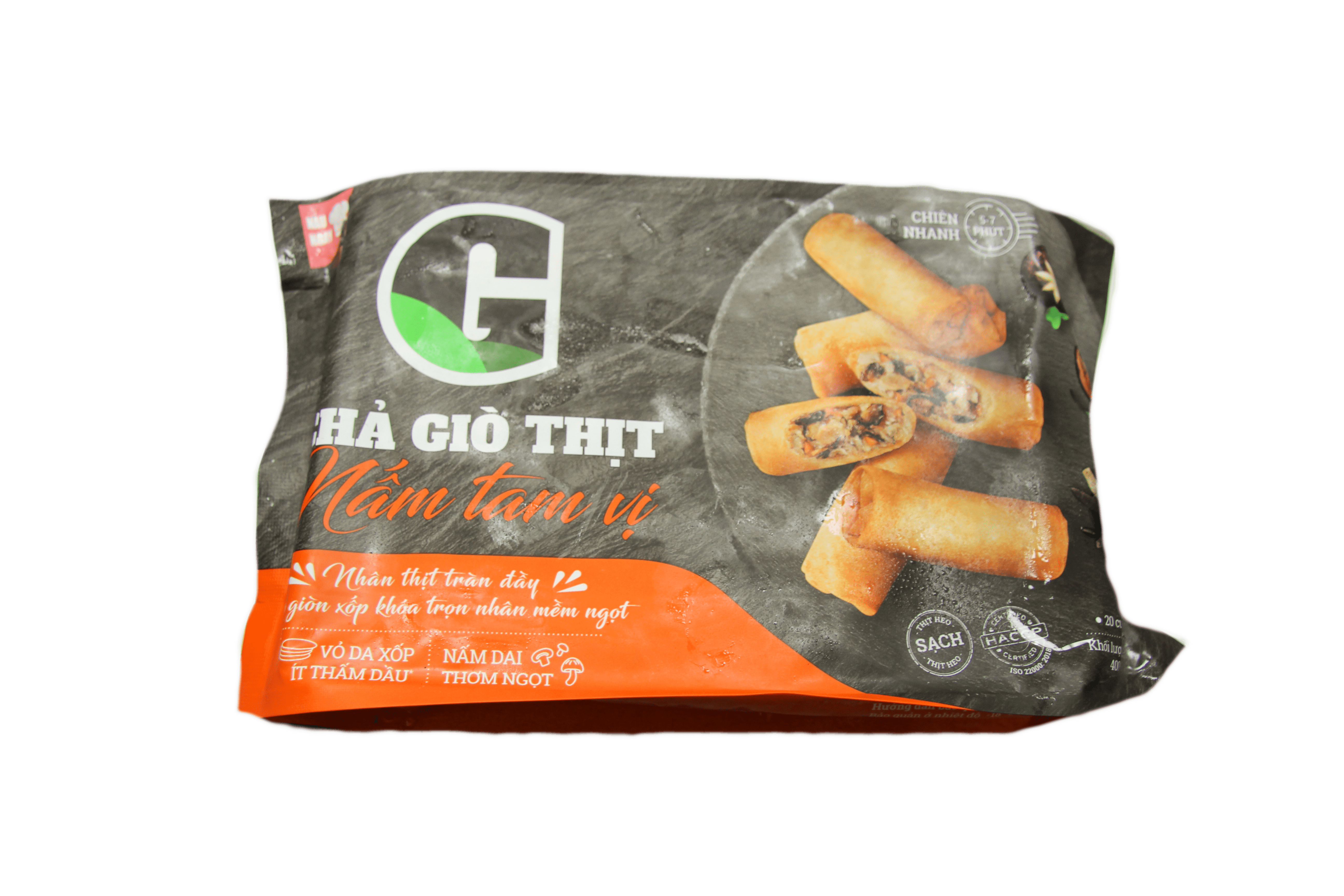 Chả giò nhân thịt nấm tam vị