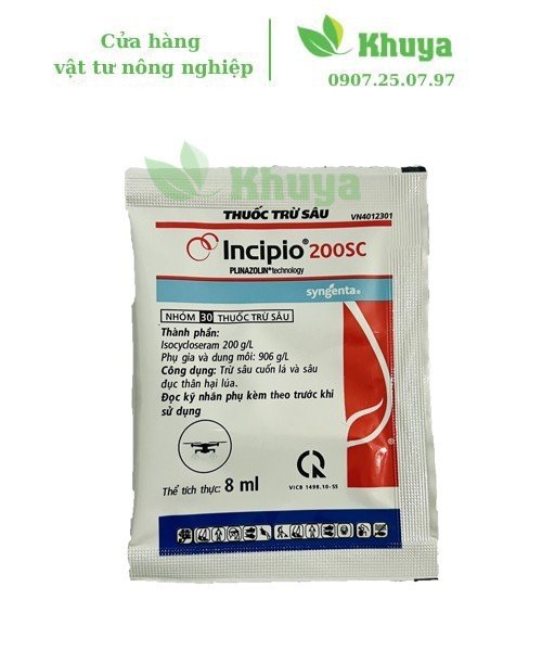 Thuốc trừ sâu Incipio 200SC 8ml Syngenta