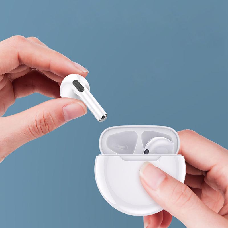 Pro6 gốc TWS Touch Điều khiển không dây Bluetooth 5.0 Tai nghe Thể thao Tai nghe nhạc tai nghe cho iPhone Xiaomi điện thoại Tai nghe