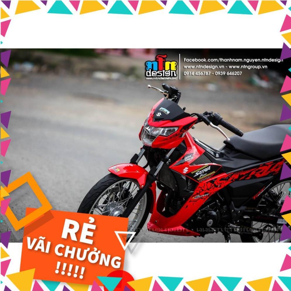 Tem Rời Raider FI Mẫu Zin Đỏ Đen