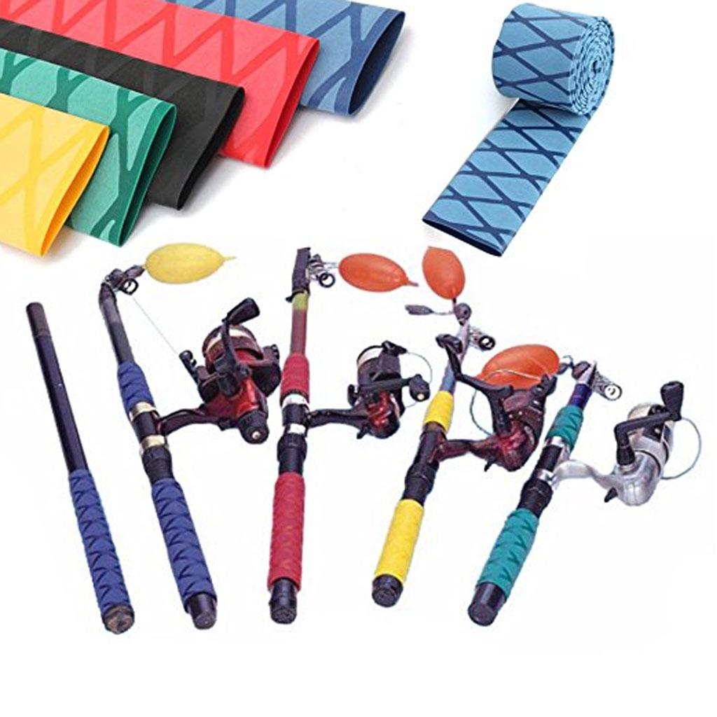 35mm X-Tube Heat Shrink Sleeve Wrap TubX-Tube Heat Shrink Sleeve Wrap Tubing DIY Fishing Rod Handle Cork with Non Slip Waterproof And Insulation 1 Meter Length Durable