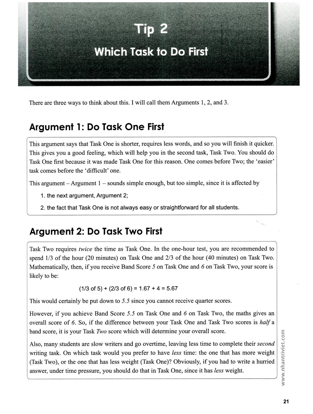 IELTS Writing Task Two