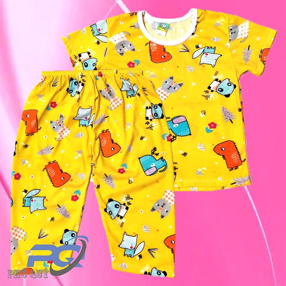 Đồ Bộ Sát Nách Cổ Tròn Thun Cotton cho Bé