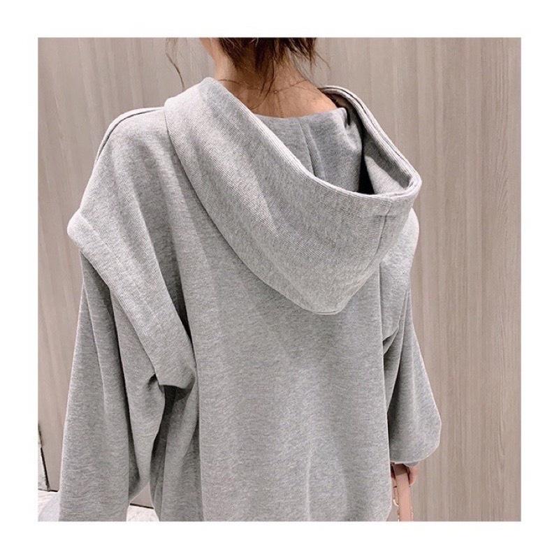 Bộ đồ bầu thu đông có mũ- Bộ bầu thể thao Hàn quốc thời trang thể thao