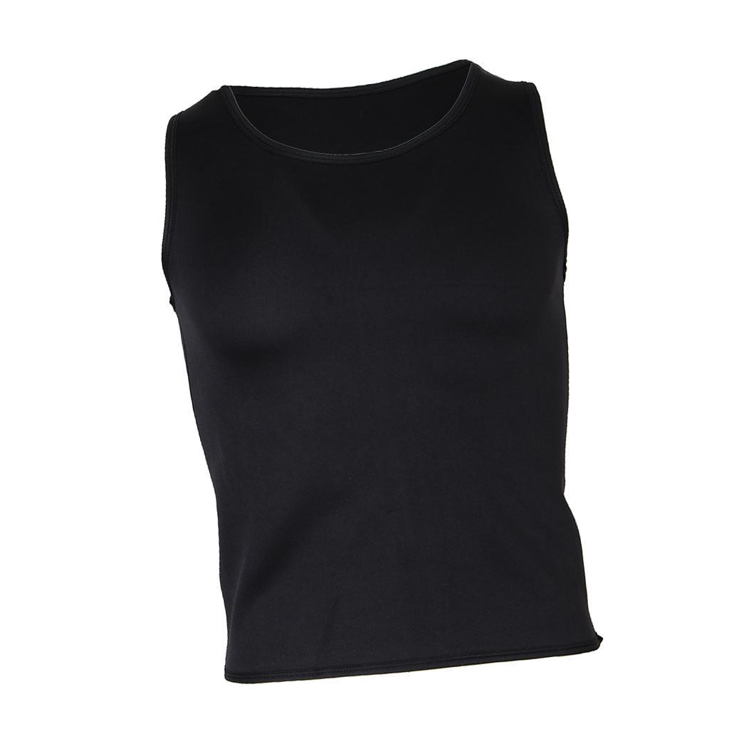 Men Sauna Sweat Vest Weightloss Shapewear Neoprene Tank Top