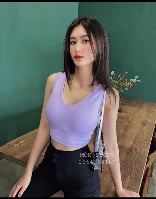 Áo Thun Croptop hàng hiệu Xuất Xịn