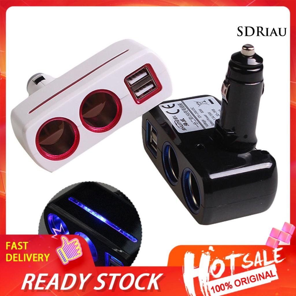 Tẩu Sạc 2 Cổng Usb Cho Xe Hơi