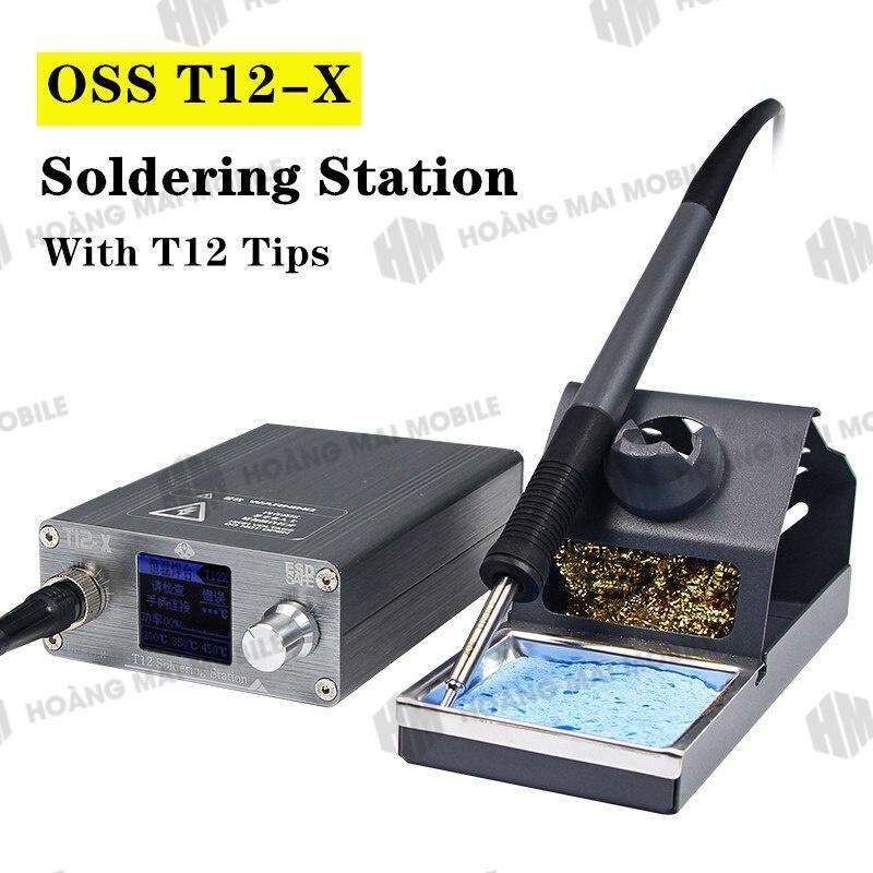 Máy hàn (trạm hàn) Ossteam T12-X dùng mũi T12