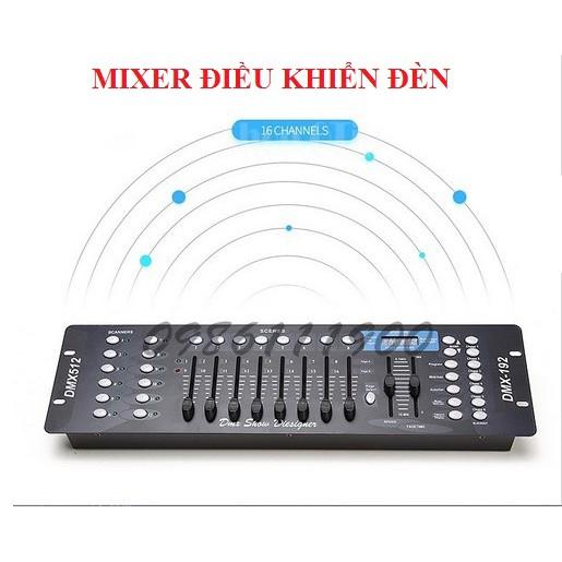 BÀN ĐIỀU KHIỂN ĐÈN SÂN KHẤU DMX 192 MIXER ĐIỀU KHIỂN ÁNH SÁNG