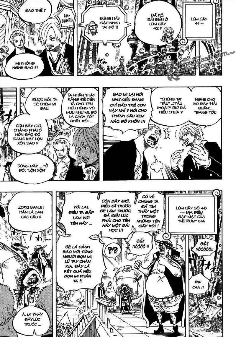 đảo hải tặc - one piece chapter 601 3