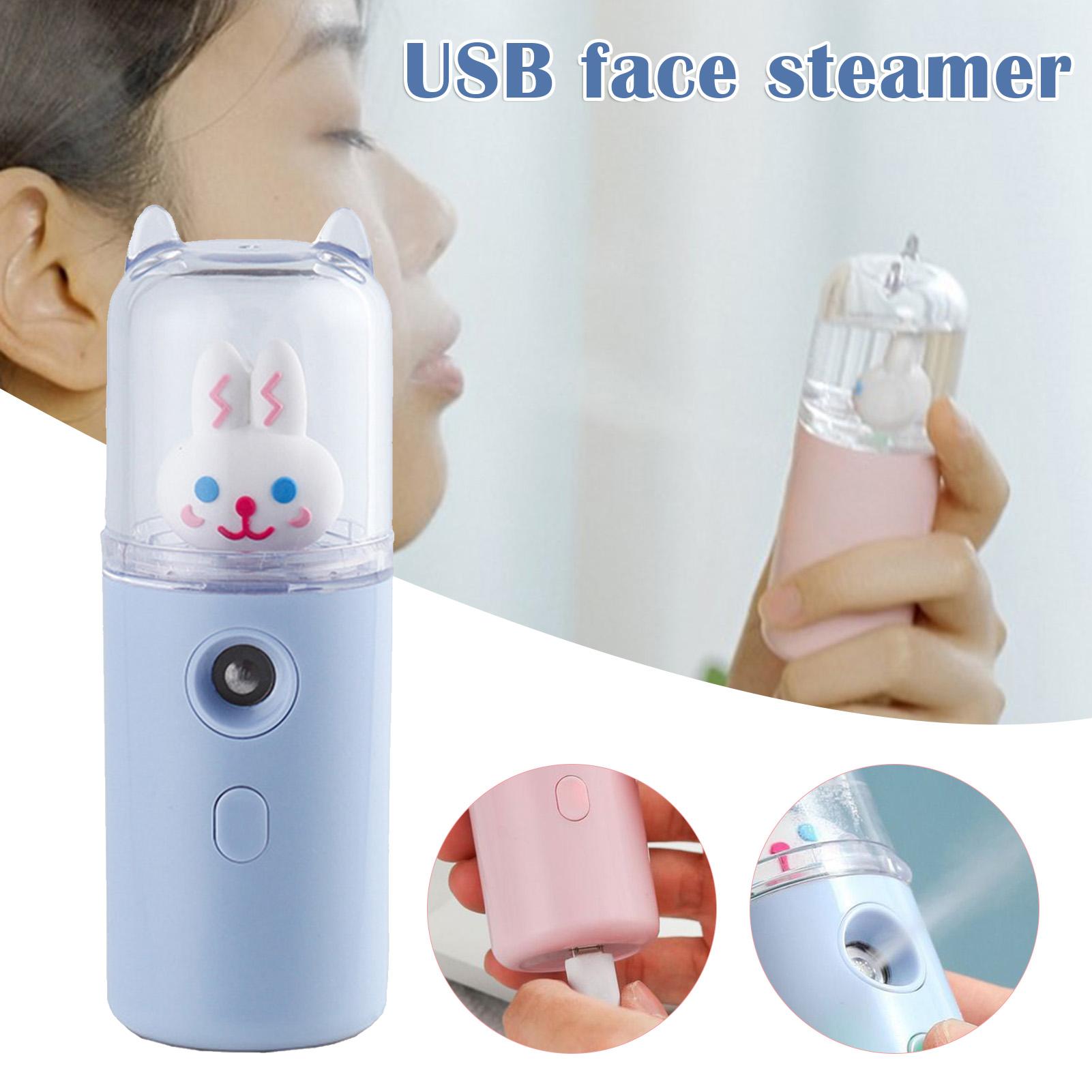 Sương Nano Mặt Phun USB Tạo Độ Ẩm Sạc Máy Xông Hơi Mặt Dưỡng Ẩm Làm Đẹp Nhạc Cụ Mặt Dụng Cụ Chăm Sóc Da