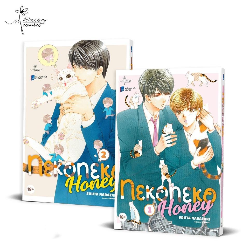 Sách - Neko Neko Honey - Combo 2 Tập - Souta Narazaki - AZ Việt Nam