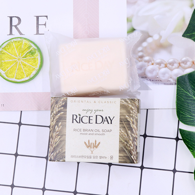 Xà phòng hỗ trợ dưỡng sáng da Rice Day Soap Hàn Quốc 100g