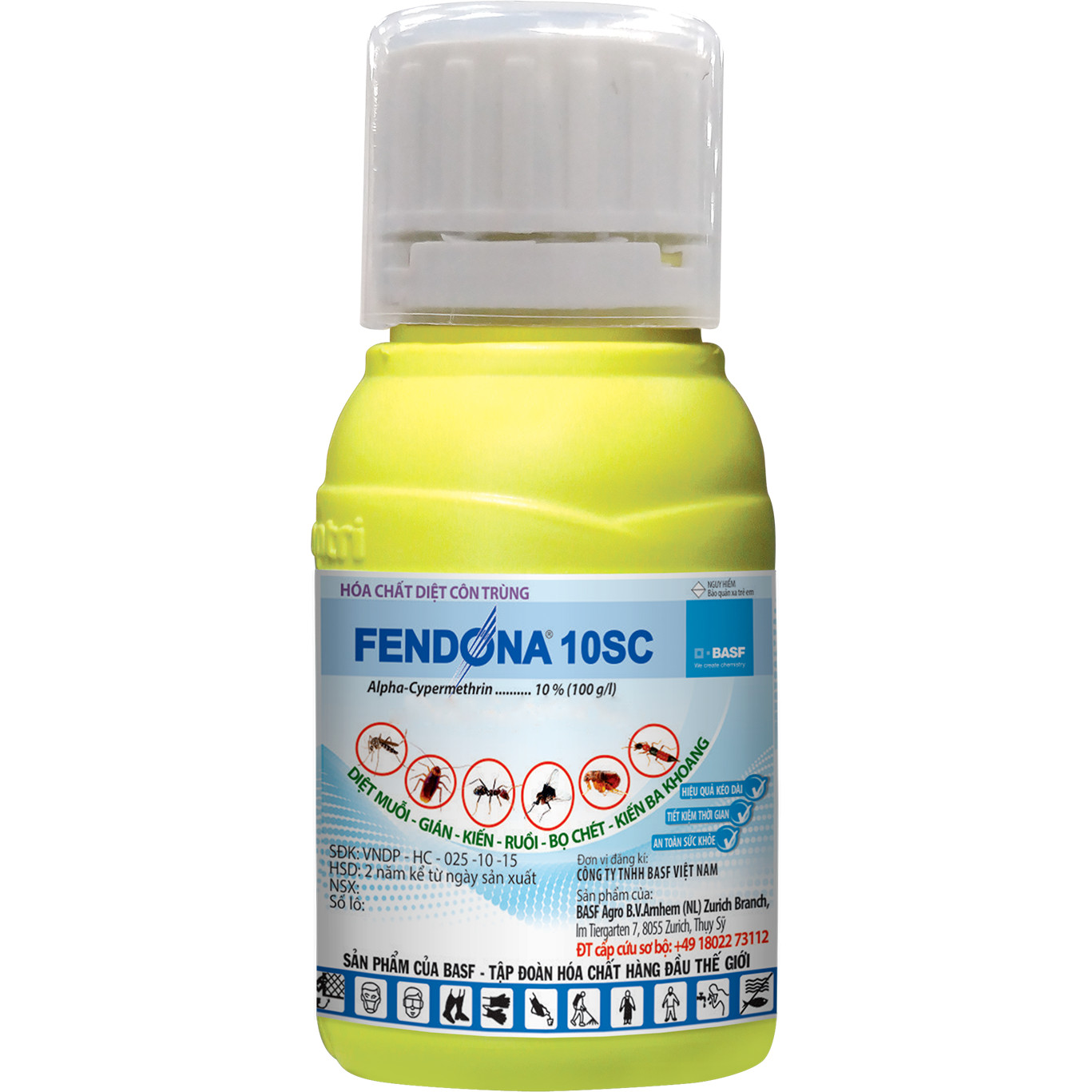 Thuốc diệt côn trùng trong nhà Fendona 10SC 50 ml x 1 chai