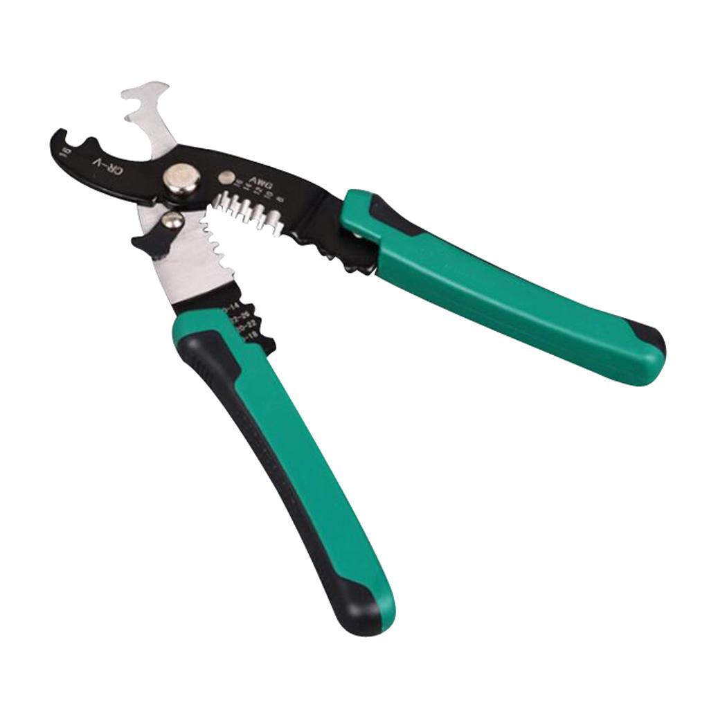 2 in 1 Wire Cable Stripping & Crimping Tool