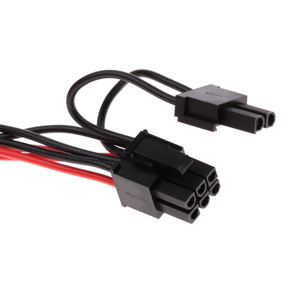 6pin to PCIE 8pin Express PCIE Video Card Graphics Adapter Cable For PC