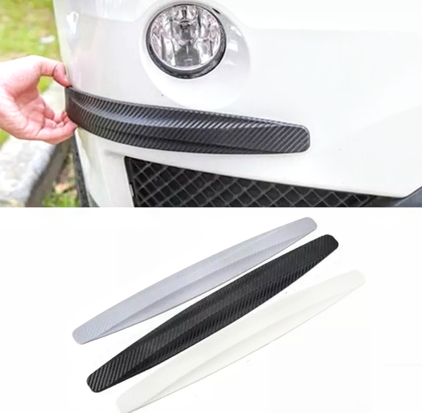 BỘ 2 DẢI THANH ỐP BẢO VỆ CHỐNG TRẦY XƯỚC XE HƠI ÔTÔ THÔNG MINH MẪU MỚI HÀNG CAO CẤP