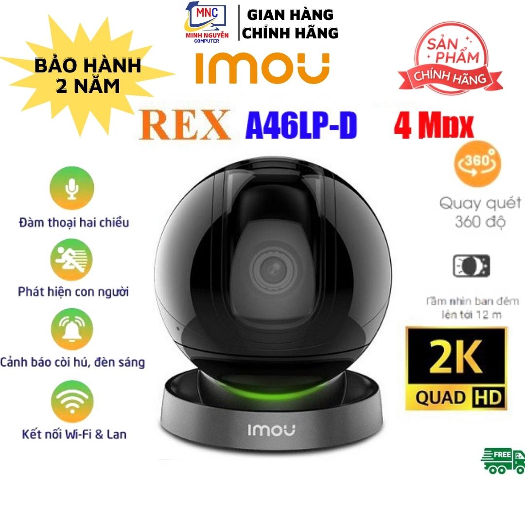 Camera IP Wifi IMOU IPC-A46LP-D REX 4MP 2K - Hàng Chính Hãng