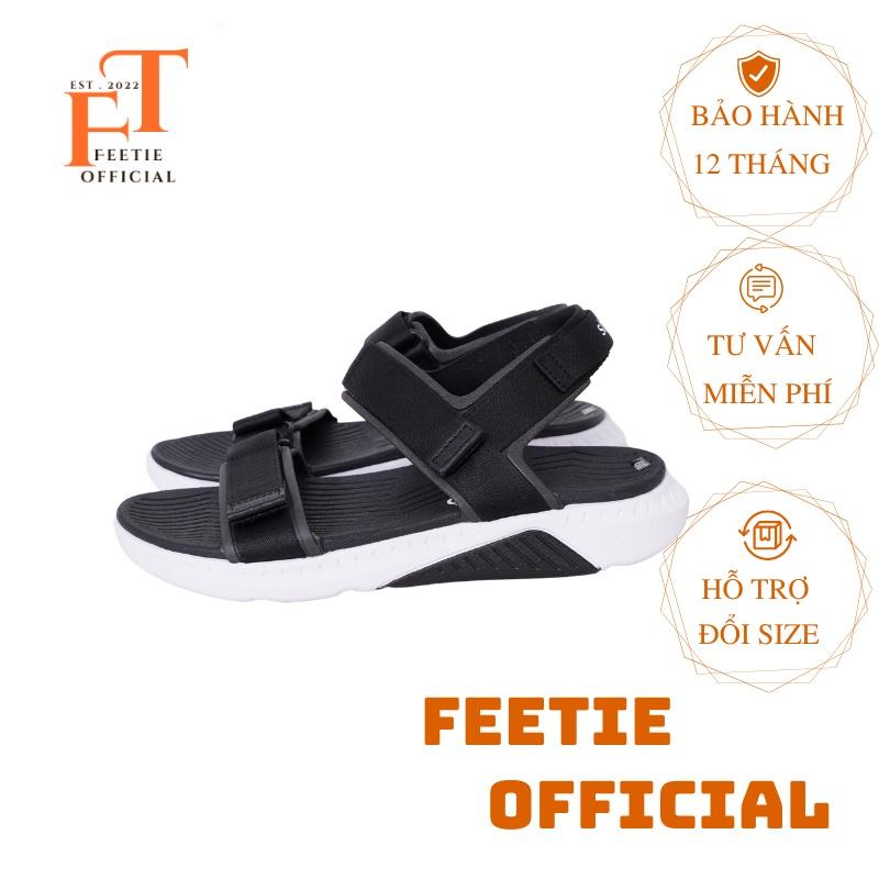 Dép Sandal Nam Nữ Shatto Quai Ngang/ Quai Chéo Mang Đi Học cao 4cm Đế Bằng