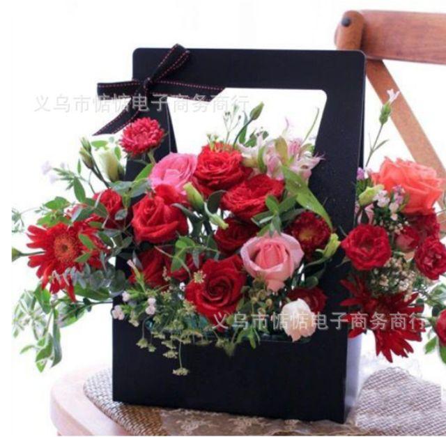 Hộp gói hoa hiện đại